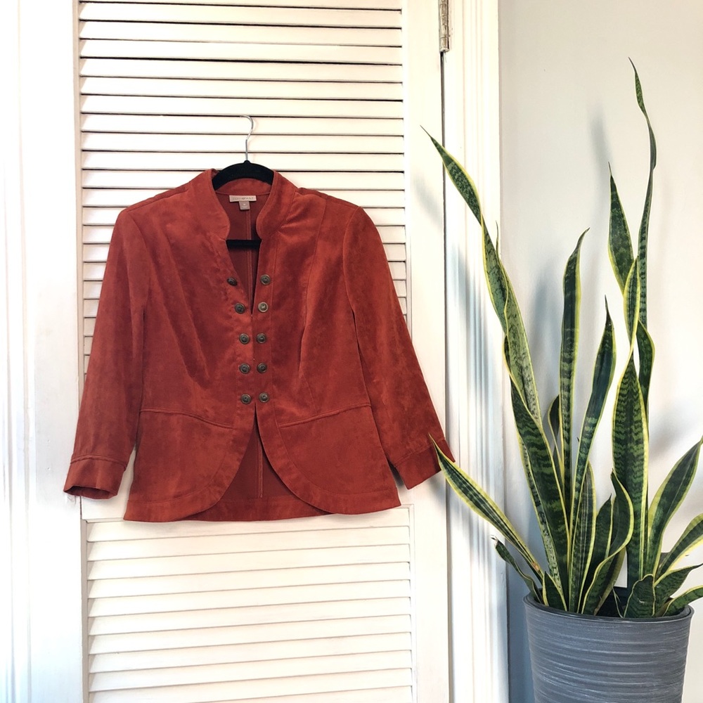 Vintage Faux Suede Jacket